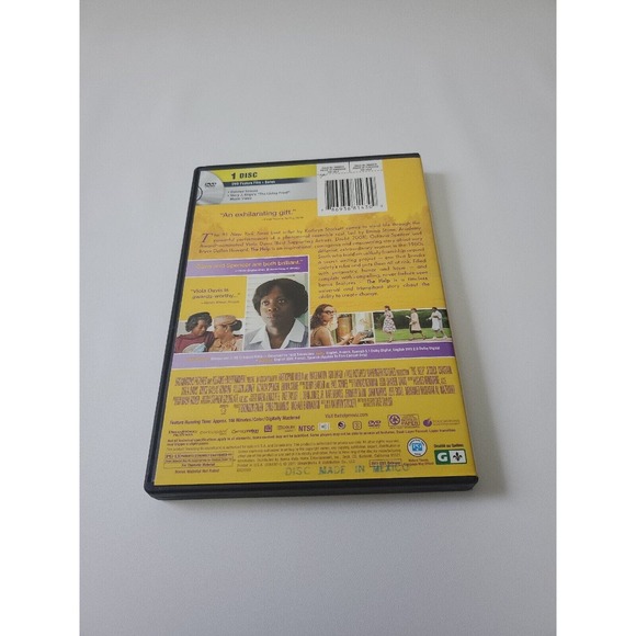The Help (DVD, 2011) starring Viola Davis, Octavia Spencer, Bryce Dallas Howard - Picture 2 of 4